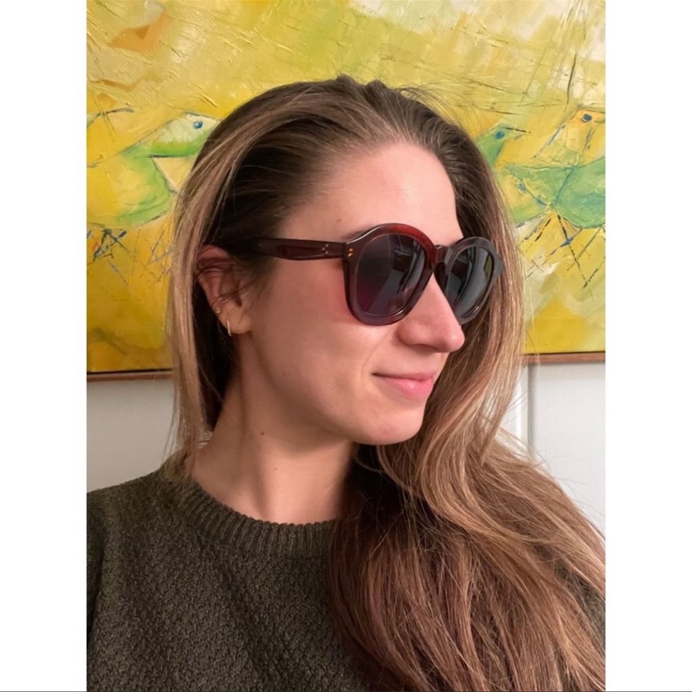 Céline Red Sunglasses